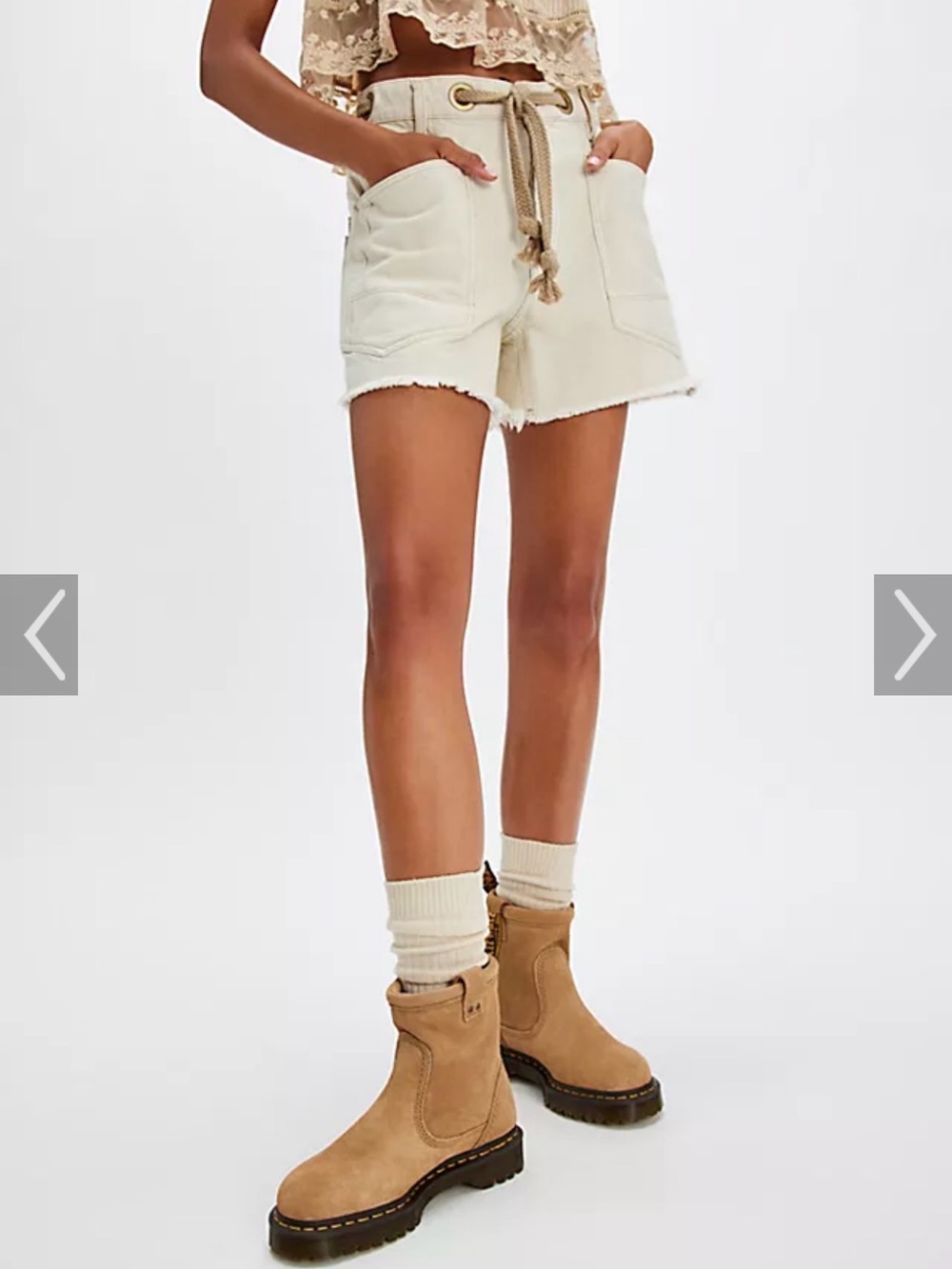 Dr. Martens Anistone suede Free People boots